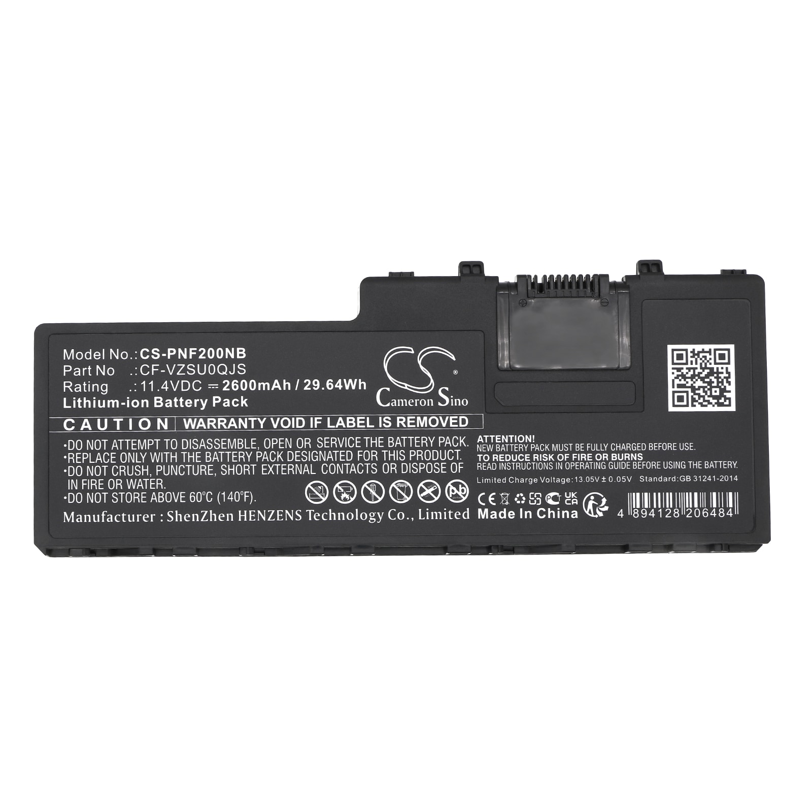 Batteri till Notebook, Bärbar dator för Panasonic Toughpad FZ-A2 m.fl.