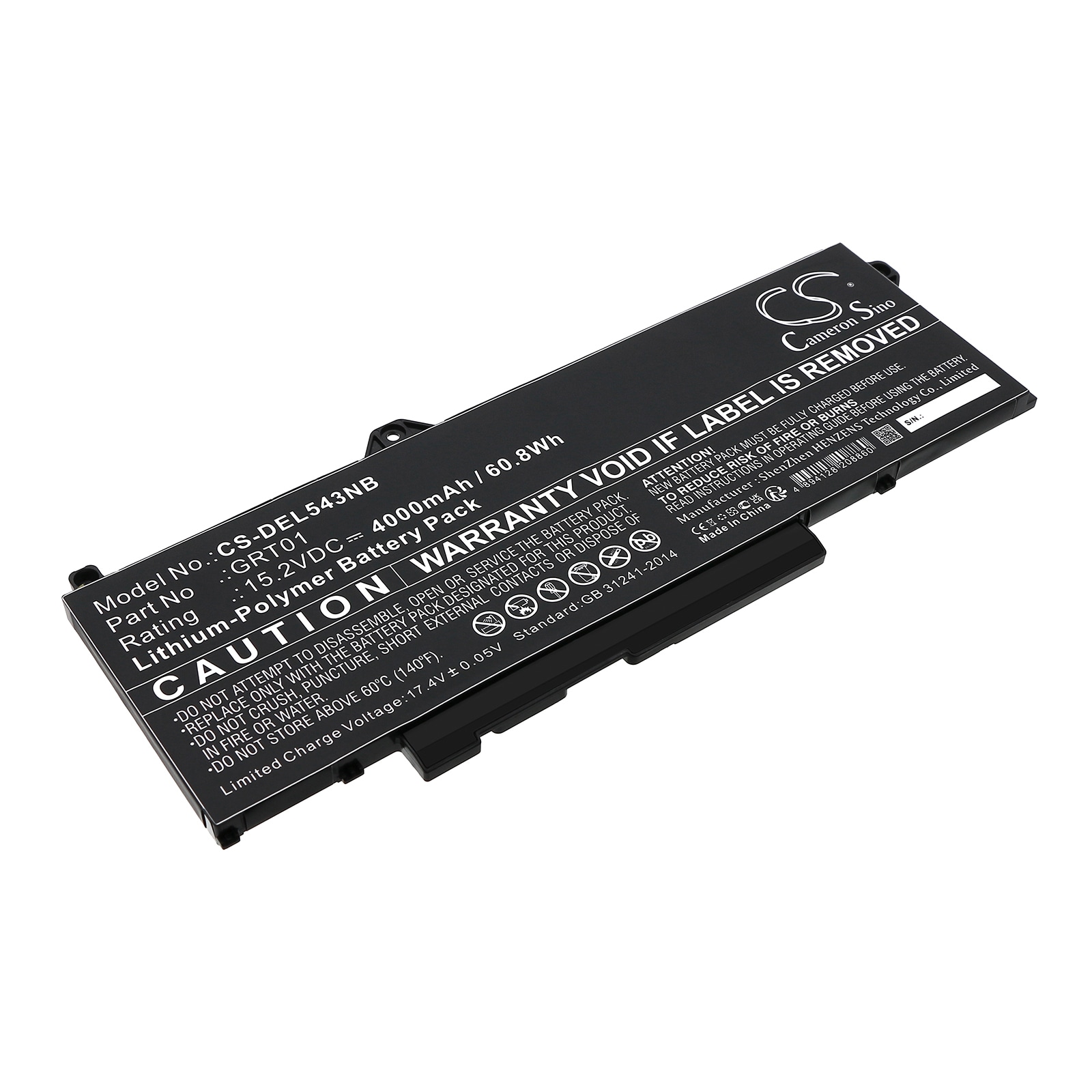 Batteri till Notebook, Bärbar dator för DELL Precision 15 3571, Alienware M17 R5 AMD m.fl.