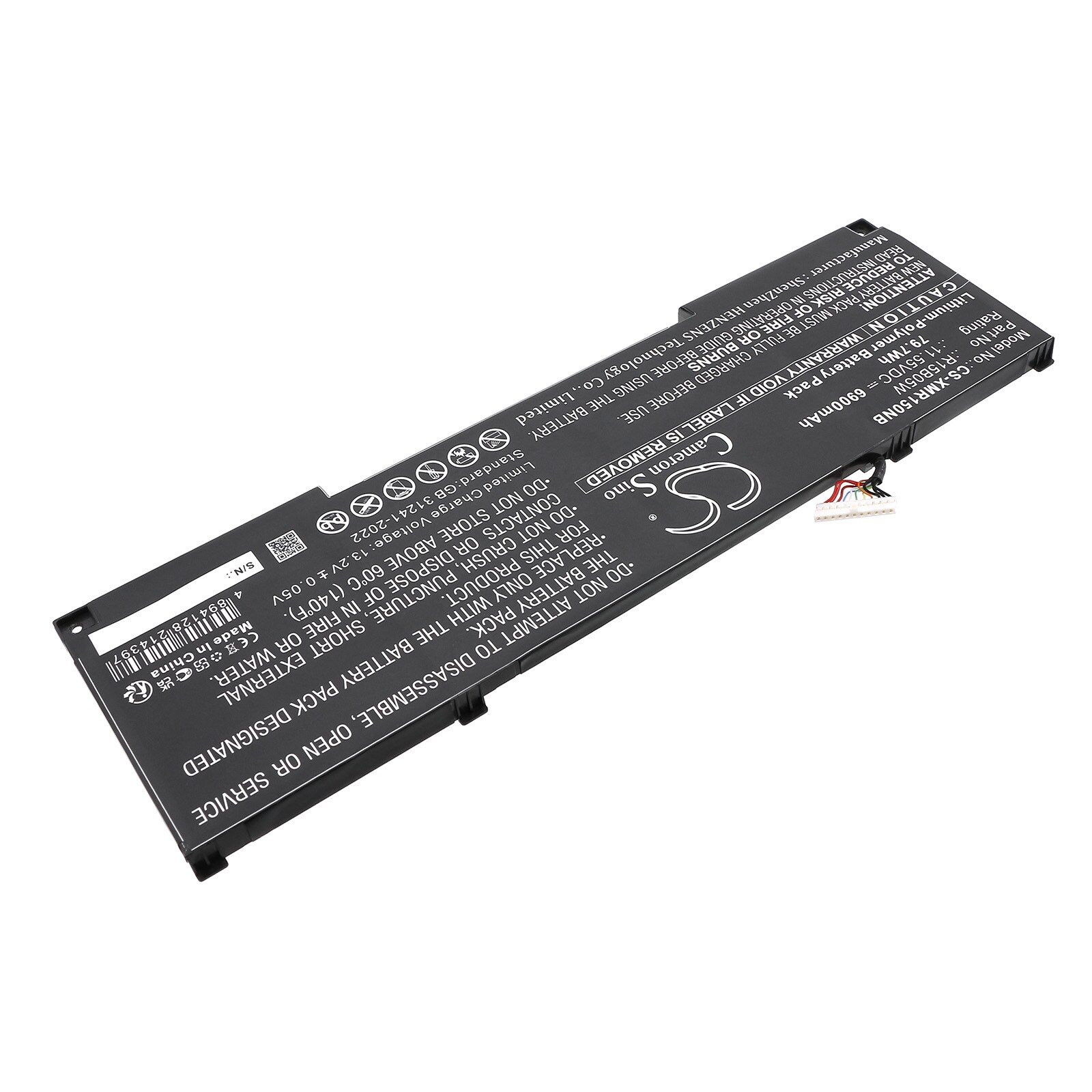 Batteri till Notebook, Bärbar dator för Xiaomi Notebook Pro X 15, Pro X15