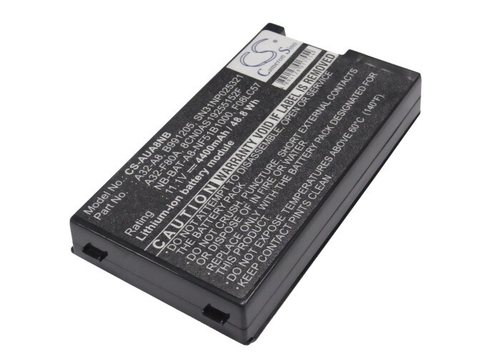 Batteri till Notebook, Bärbar dator för Asus F8Sn, F8, A8000Ja m.fl.