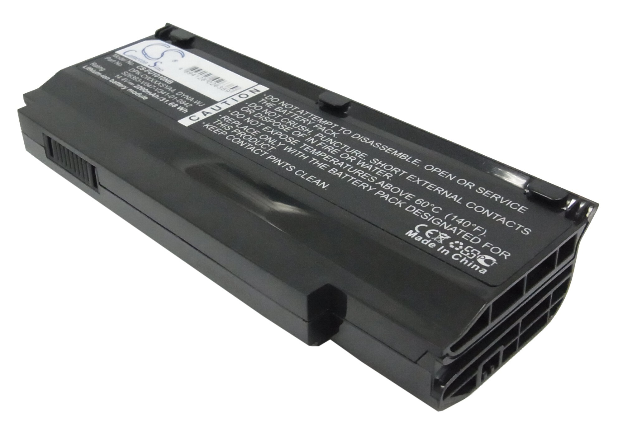 Batteri till Notebook, Bärbar dator för Fujitsu M1010, CWOAO, Lifebook M1010