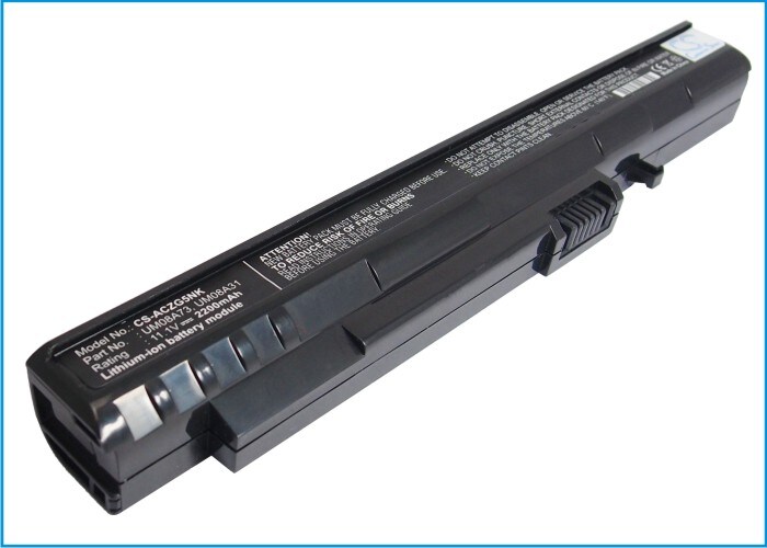 Batteri till Notebook, Bärbar dator för Acer Aspire One, Aspire One A110-1295 m.fl.