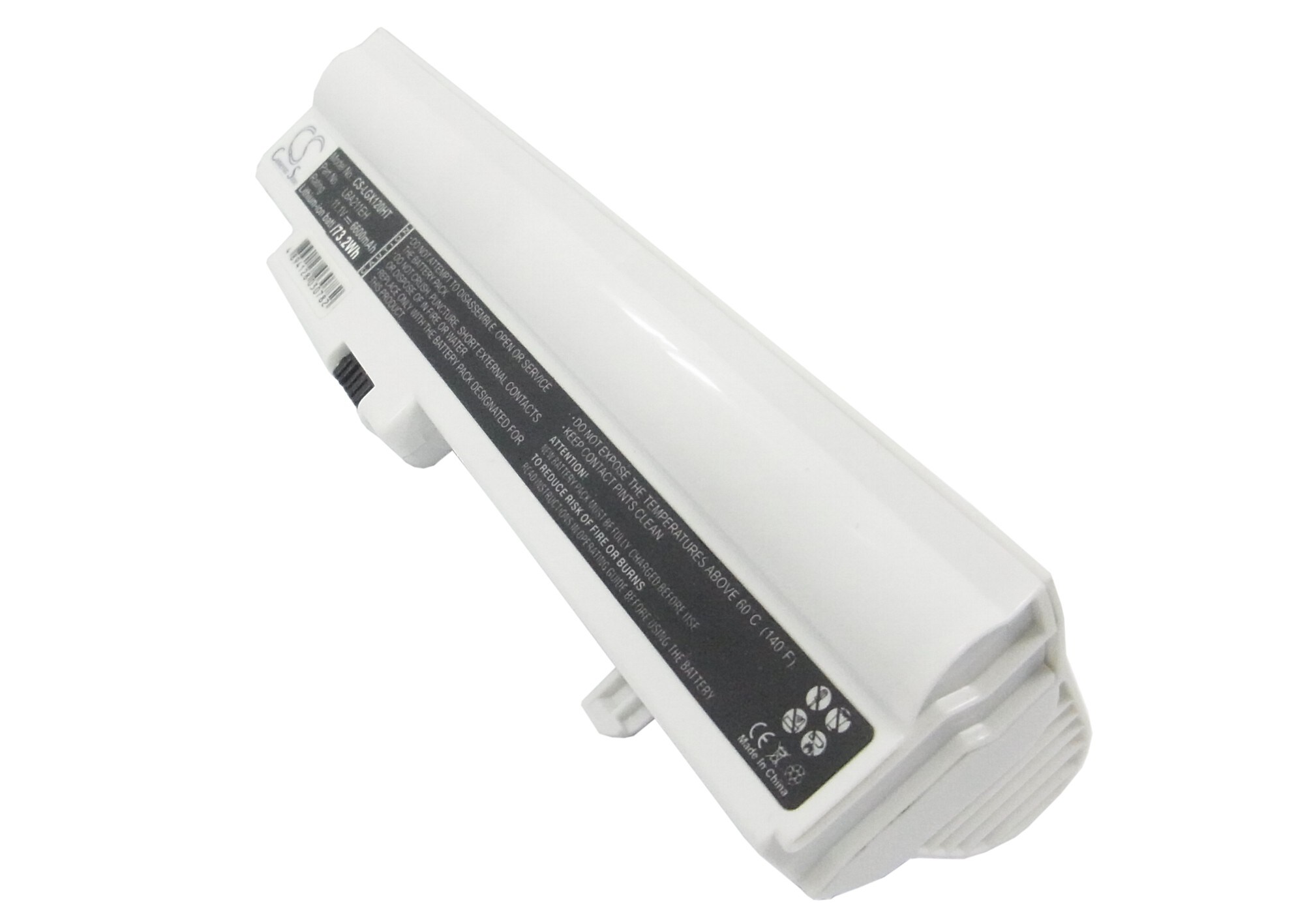 Batteri till Notebook, Bärbar dator för LG X120, X120-L.C7B1A9, X120-L.C7L1A9 m.fl.