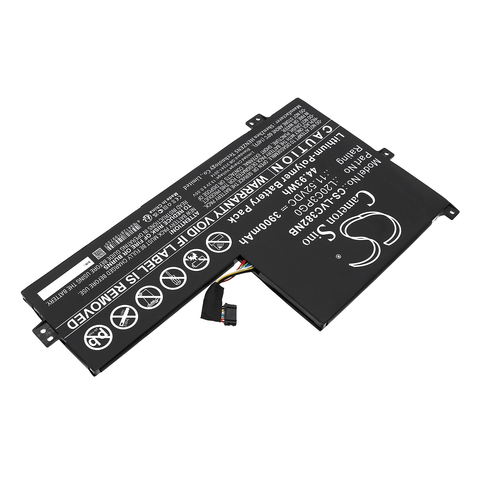 Batteri till Notebook, Bärbar dator för Lenovo 300w Gen 3 82J1001HSP m.fl.