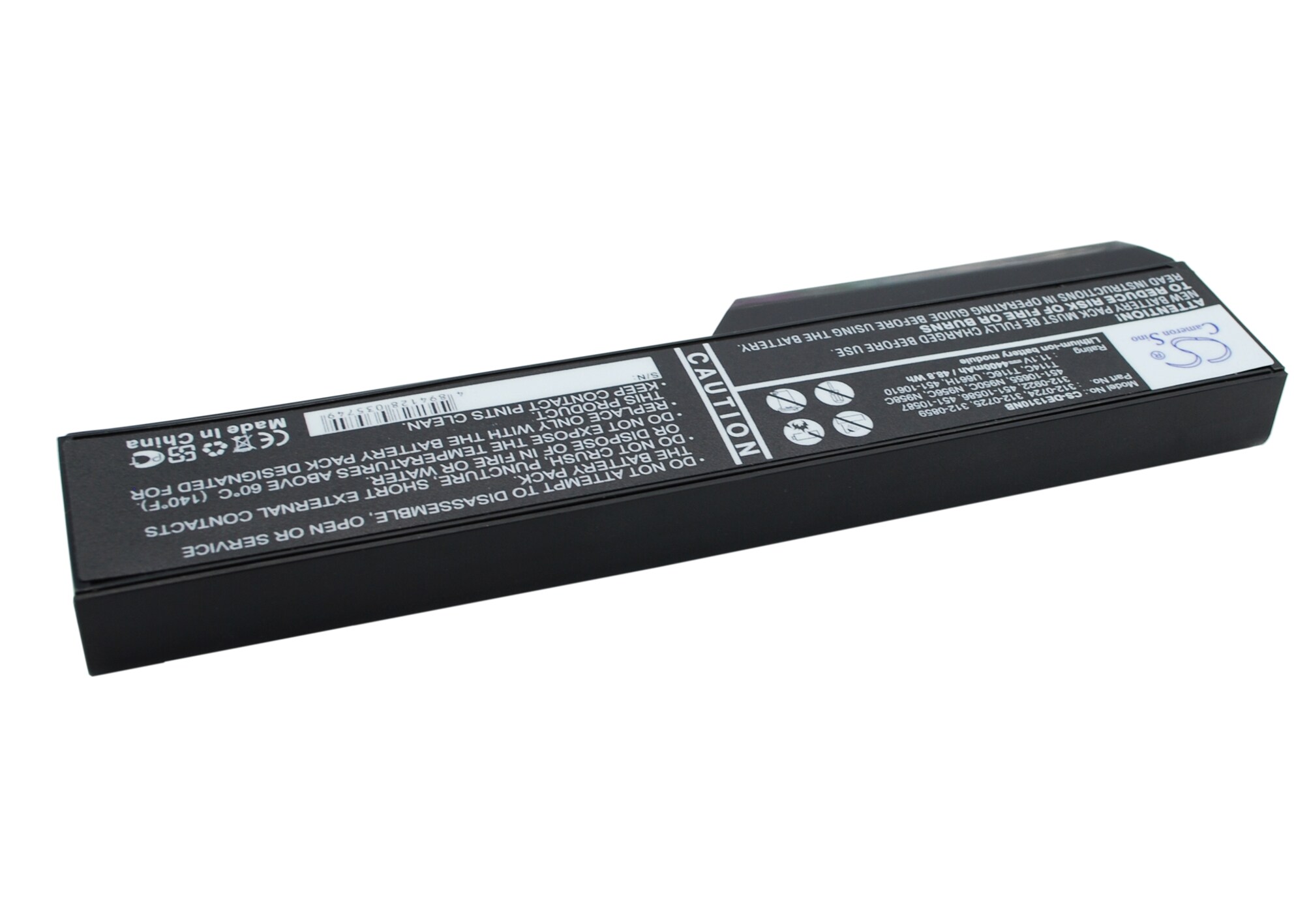 Batteri till Notebook, Bärbar dator för DELL Vostro 1310, Vostro 1510, Vostro 2510 m.fl.