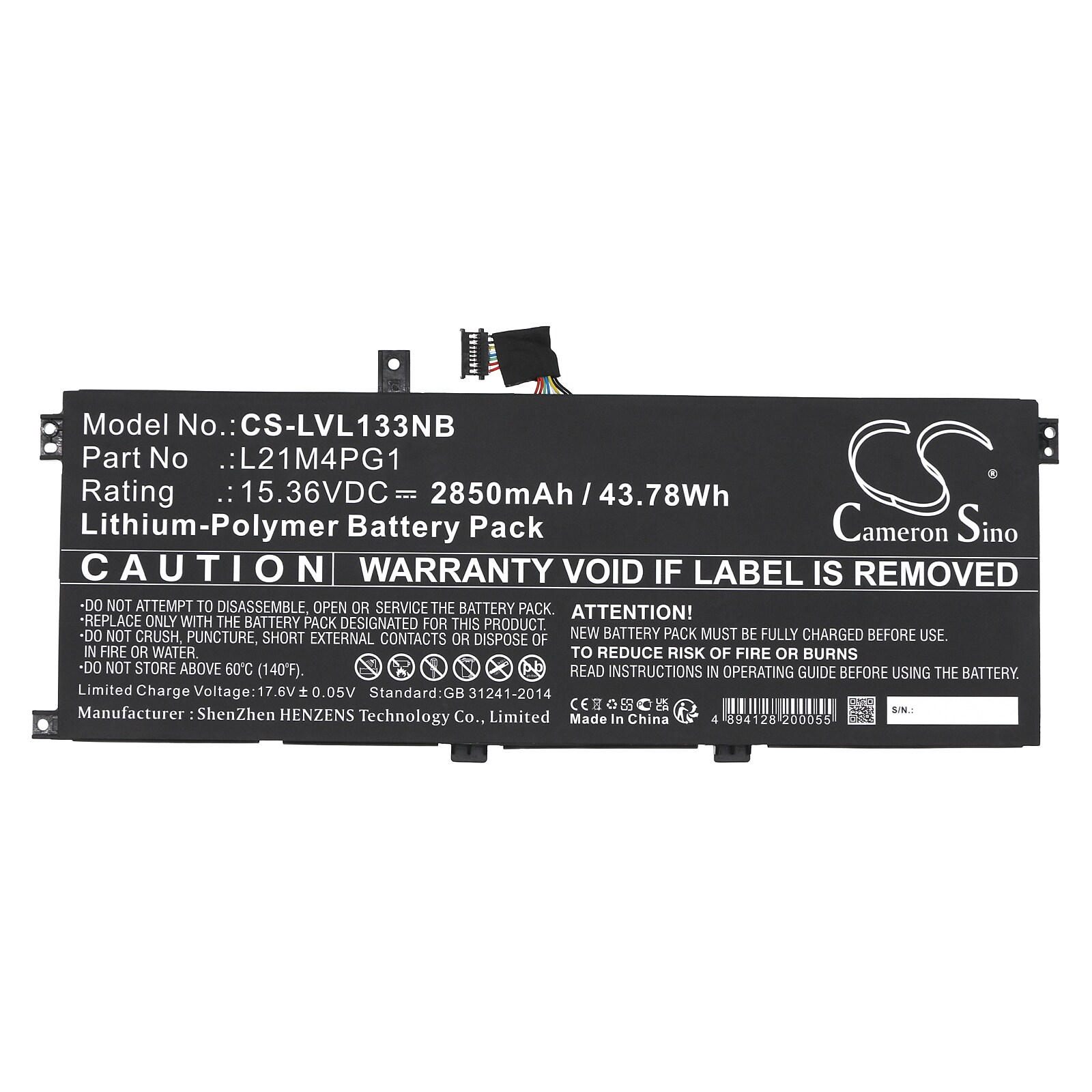 Batteri till Notebook, Bärbar dator för Lenovo, ThinkPad L13 Gen 3(Intel)-21B3004WGR m.fl.