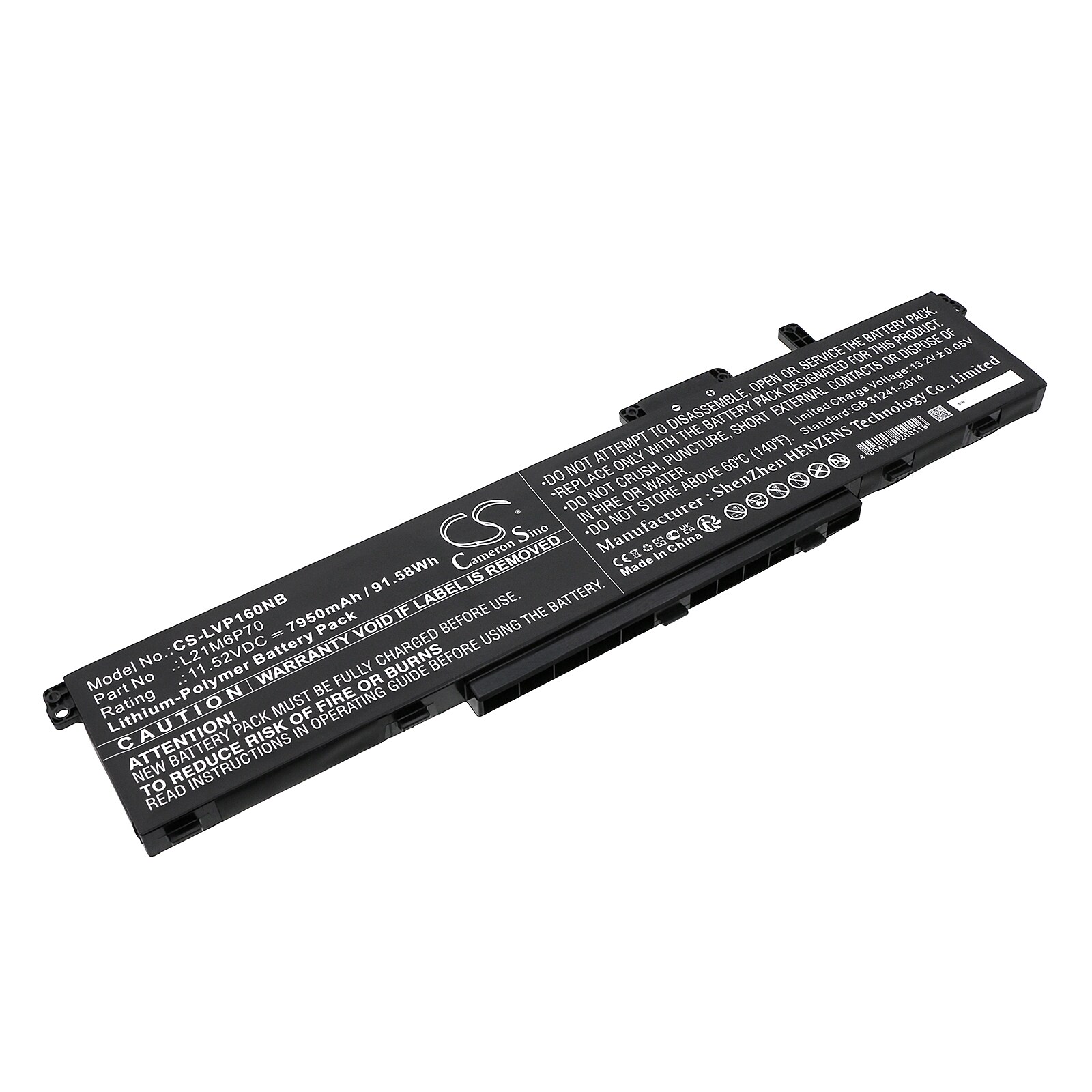 Batteri till Notebook, Bärbar dator för Lenovo ThinkPad P16 00CD 2022
