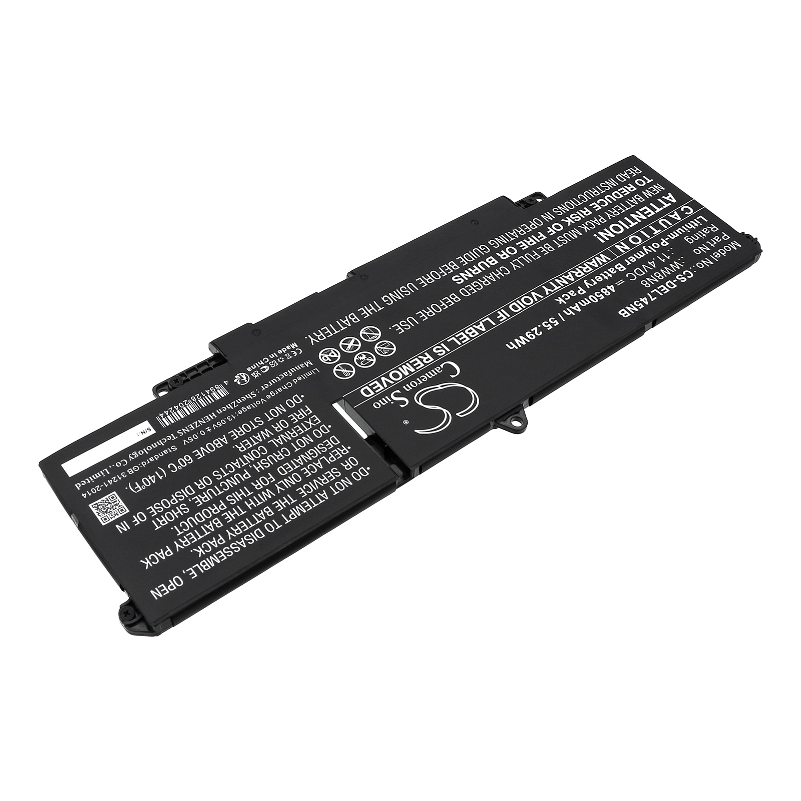Batteri till Notebook, Bärbar dator för DELL Latitude 7450, Latitude 7640 m.fl.