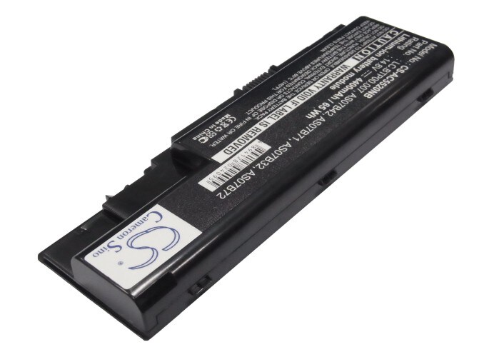 Batteri till Notebook, Bärbar dator för Acer Aspire 7520, Aspire 6920-6621 m.fl.