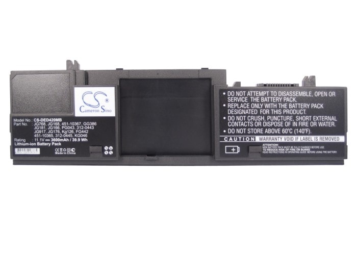 Batteri till Notebook, Bärbar dator för DELL Latitude D420, Latitude D430