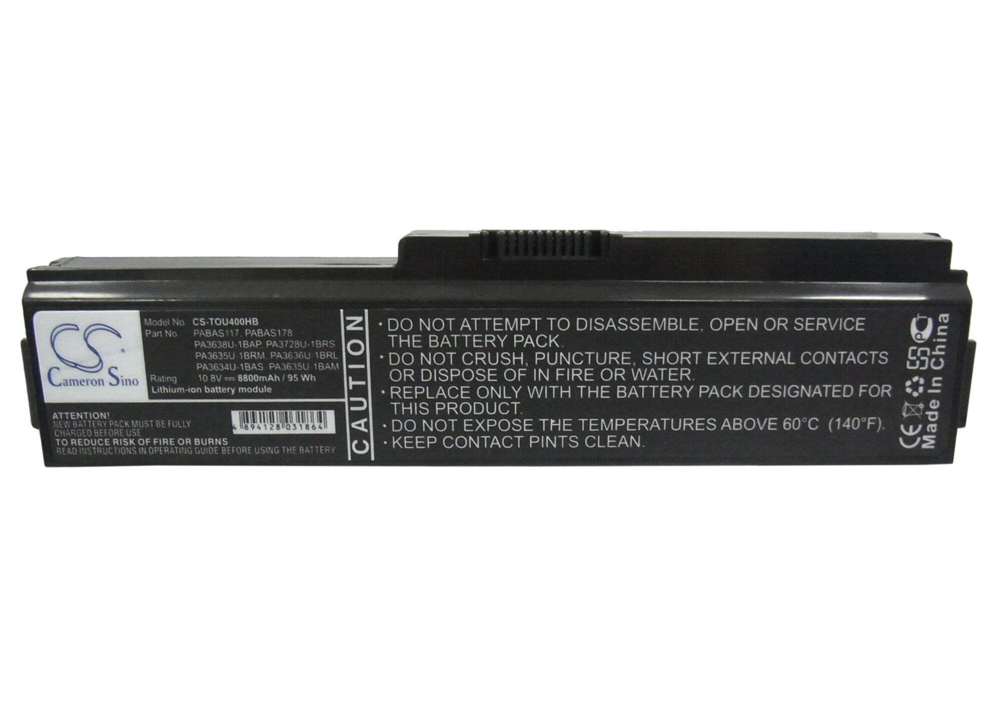 Batteri till Notebook, Bärbar dator för Toshiba Satellite L312, Portege M800-113 m.fl.