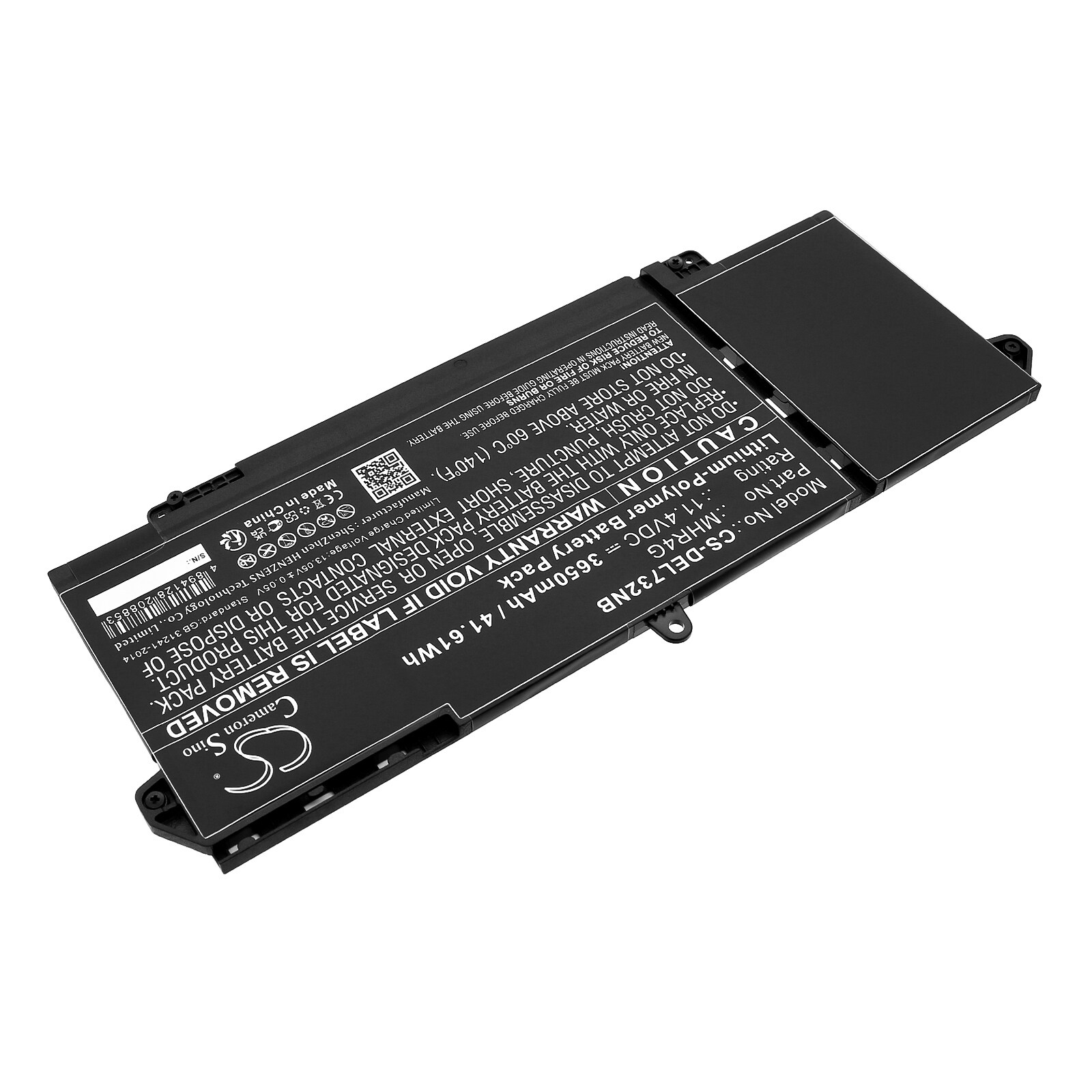 Batteri till Notebook, Bärbar dator för DELL Latitude 13 5320, Latitude 7320 21NT1 m.fl.