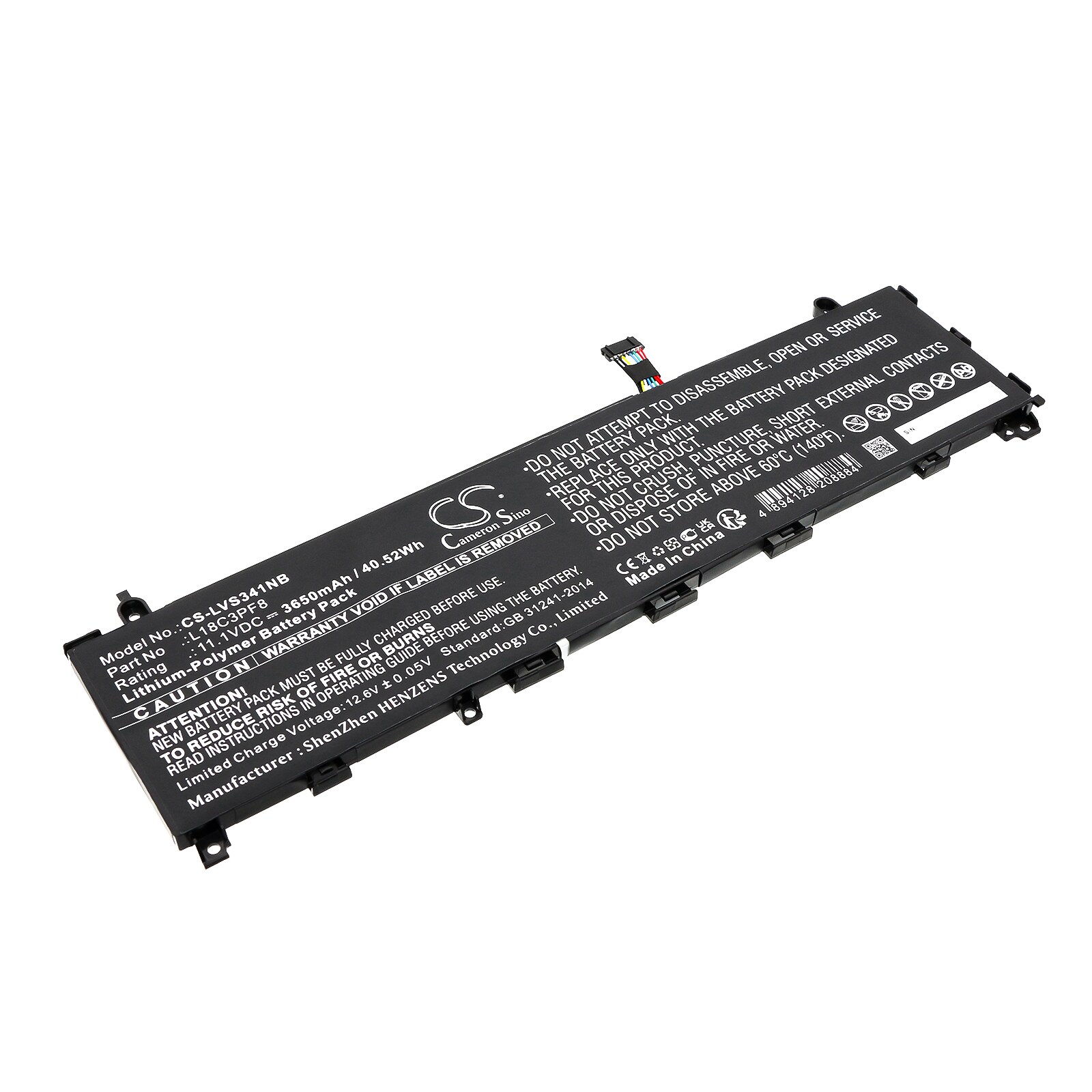 Batteri till Notebook, Bärbar dator för Lenovo IdeaPad S340-13IML m.fl.