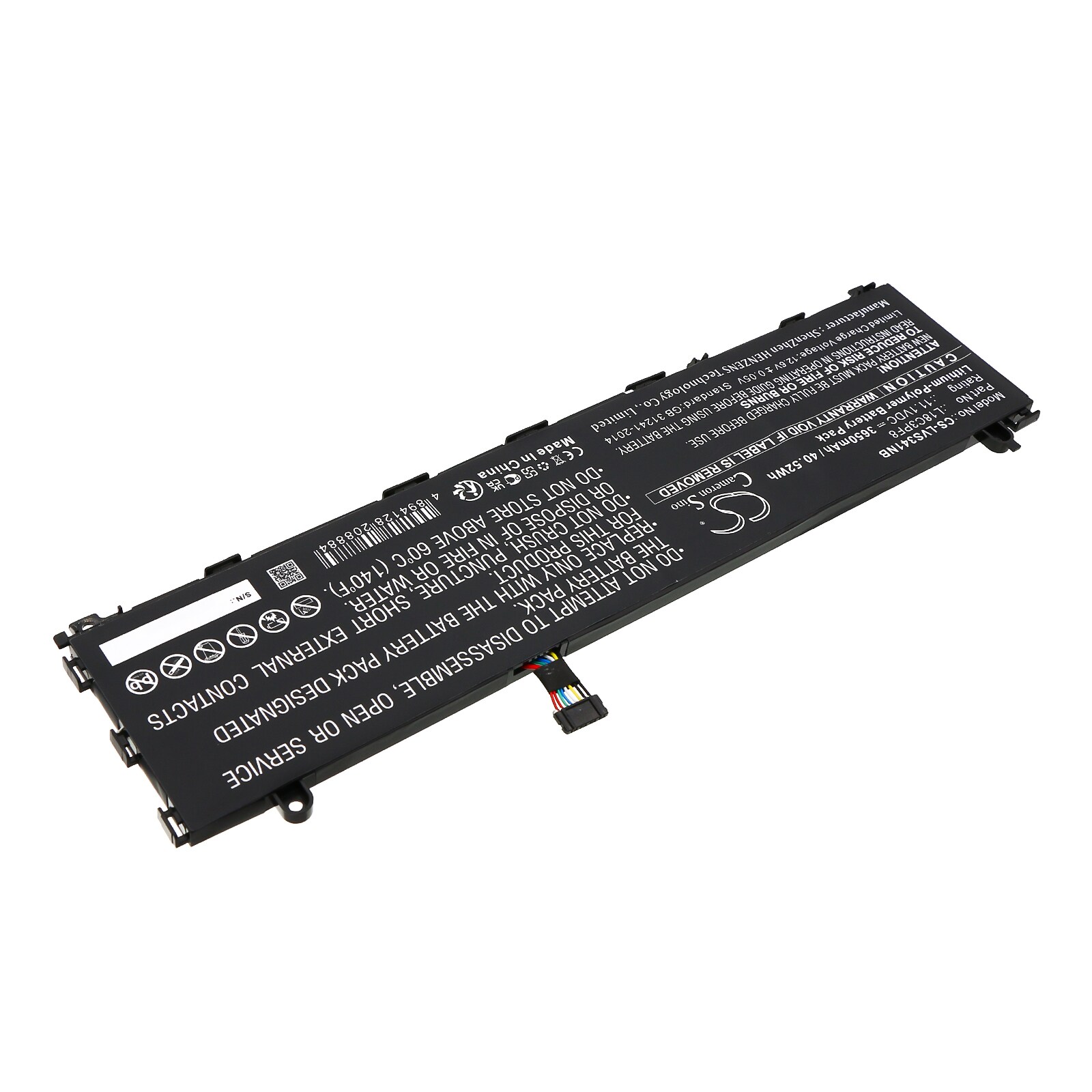 Batteri till Notebook, Bärbar dator för Lenovo IdeaPad S340-13IML m.fl.