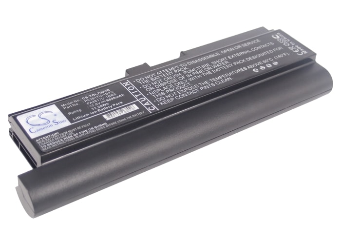 Batteri till Notebook, Bärbar dator för Toshiba Satellite L700, Satellite L700-T10R m.fl.