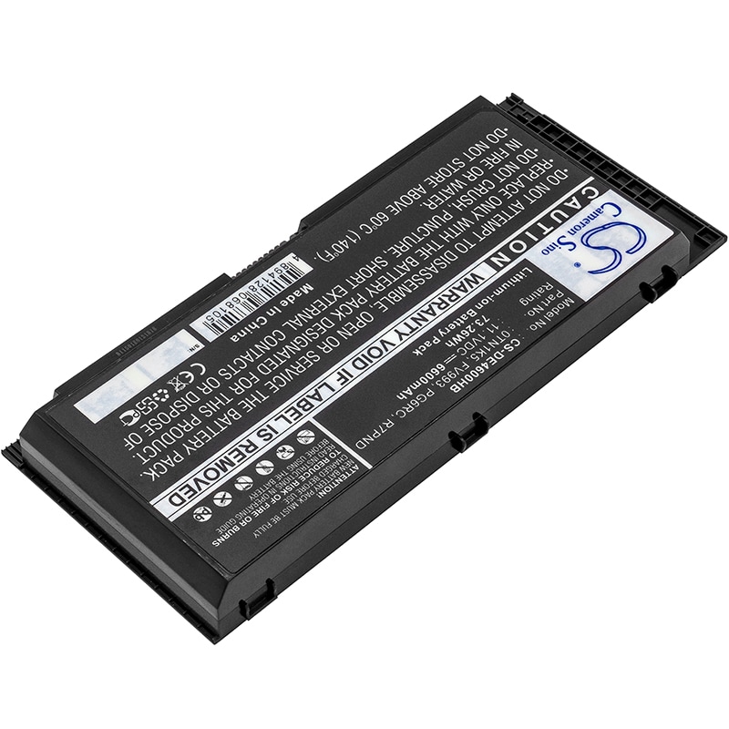 Batteri till Notebook, Bärbar dator för DELL Precision M4600, Precision M4700 m.fl.