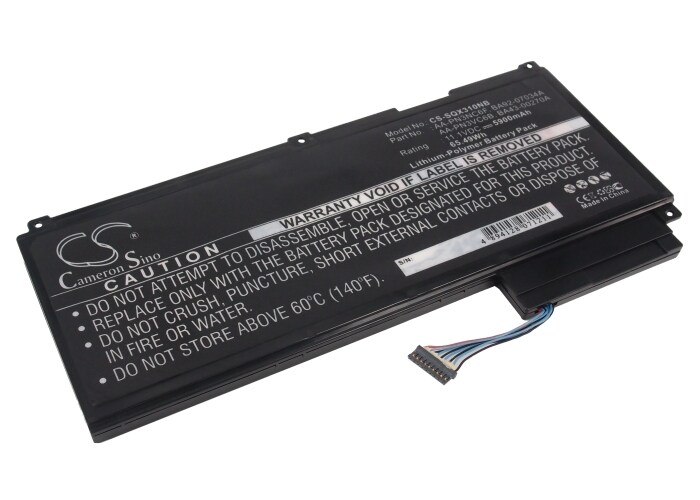 Batteri till Notebook, Bärbar dator för Samsung NP-SF511, QX310, QX410 m.fl.
