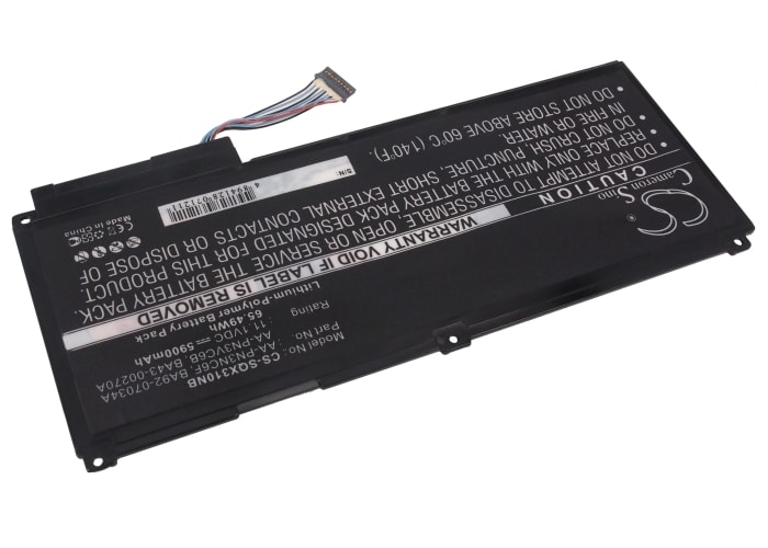 Batteri till Notebook, Bärbar dator för Samsung NP-SF511, QX310, QX410 m.fl.