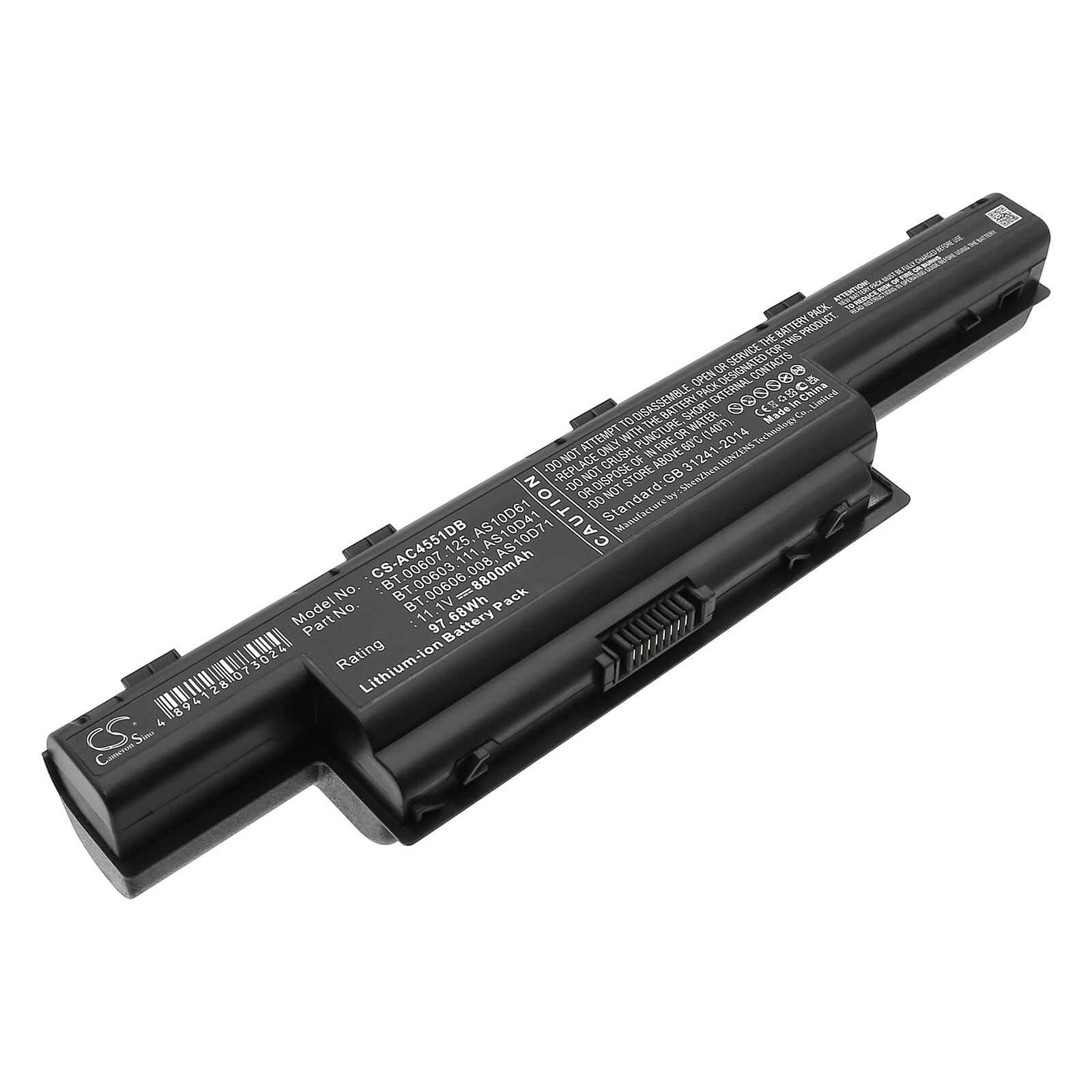 Batteri till Notebook, Bärbar dator för Acer Aspire 4250, Aspire 4250-E352G50MI m.fl.