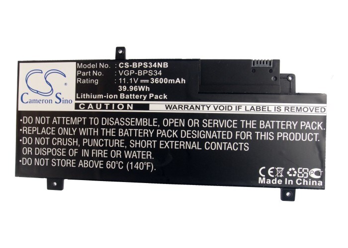 Batteri till Notebook, Bärbar dator för Sony VAIO-CA46, VAIO-CA47, VAIO-CA48 m.fl.