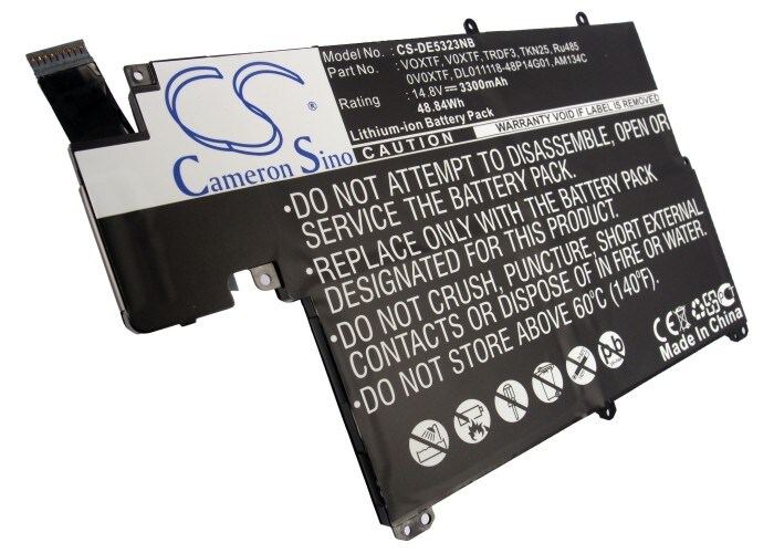 Batteri till Notebook, Bärbar dator för DELL Inspiron 5323, Inspiron 13z-5323 m.fl.