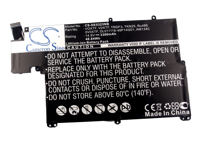 Batteri till Notebook, Bärbar dator för DELL Inspiron 5323, Inspiron 13z-5323 m.fl.