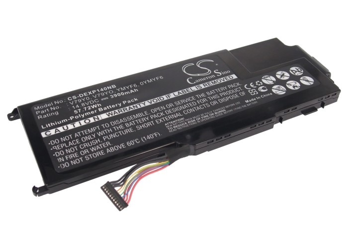 Batteri till Notebook, Bärbar dator för DELL XPS 14z, XPS 14Z-L412X, XPS 14Z-L412Z m.fl.