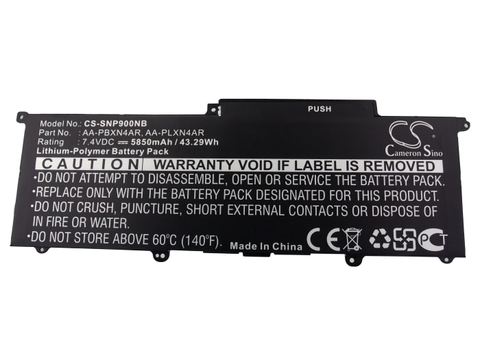 Batteri till Notebook, Bärbar dator för Samsung NP900X3C, 900X3C, 900X3C-A01 m.fl.