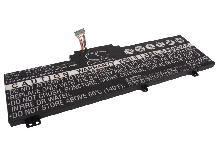 Batteri till Notebook, Bärbar dator för Samsung NP350U2A, NP350U2Y, NP350U2B