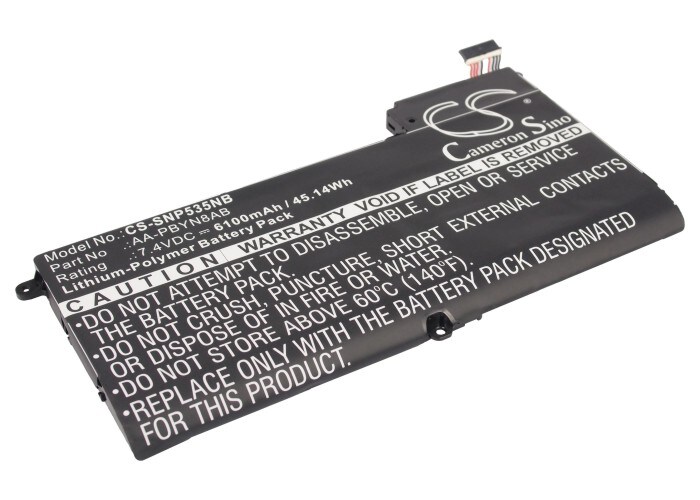 Batteri till Notebook, Bärbar dator för Samsung NP530U4B, NP530U4B-A01US, BA43-00339A m.fl.
