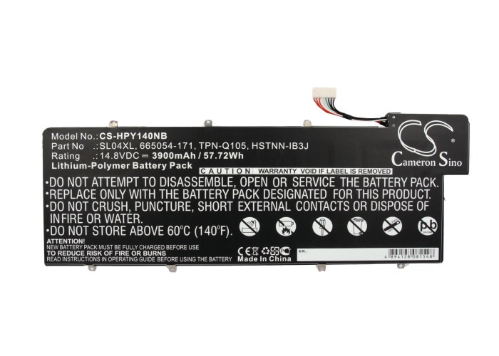 Batteri till Notebook, Bärbar dator för HP ENVY 14-3001TU, ENVY 14-3002TU m.fl.