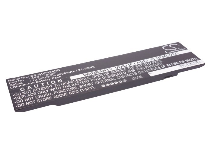 Batteri till Notebook, Bärbar dator för Asus Eee PC 1008, Eee PC 1008P, Eee PC 1008KR