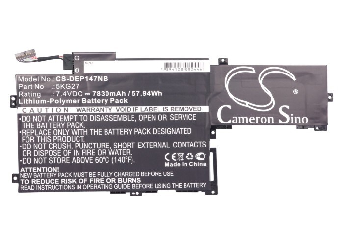 Batteri till Notebook, Bärbar dator för DELL Inspiron 14 7000, Inspiron 14-7437