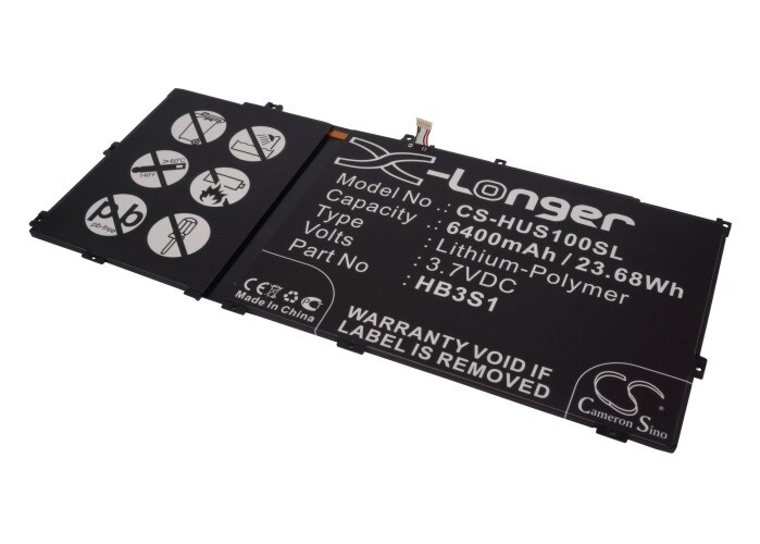 Batteri till Notebook, Bärbar dator för Huawei MediaaPad 10FHD, MediaaPad S10 m.fl.