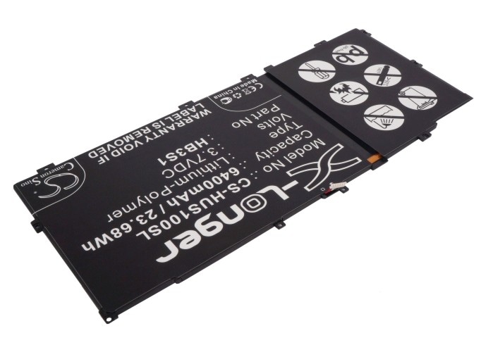 Batteri till Notebook, Bärbar dator för Huawei MediaaPad 10FHD, MediaaPad S10 m.fl.