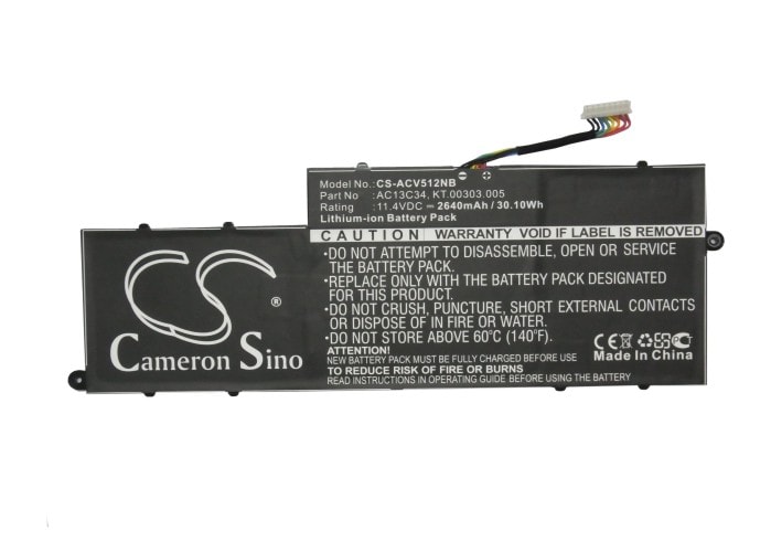 Batteri till Notebook, Bärbar dator för Acer Aspire V5-122P, Aspire V5 122P m.fl.
