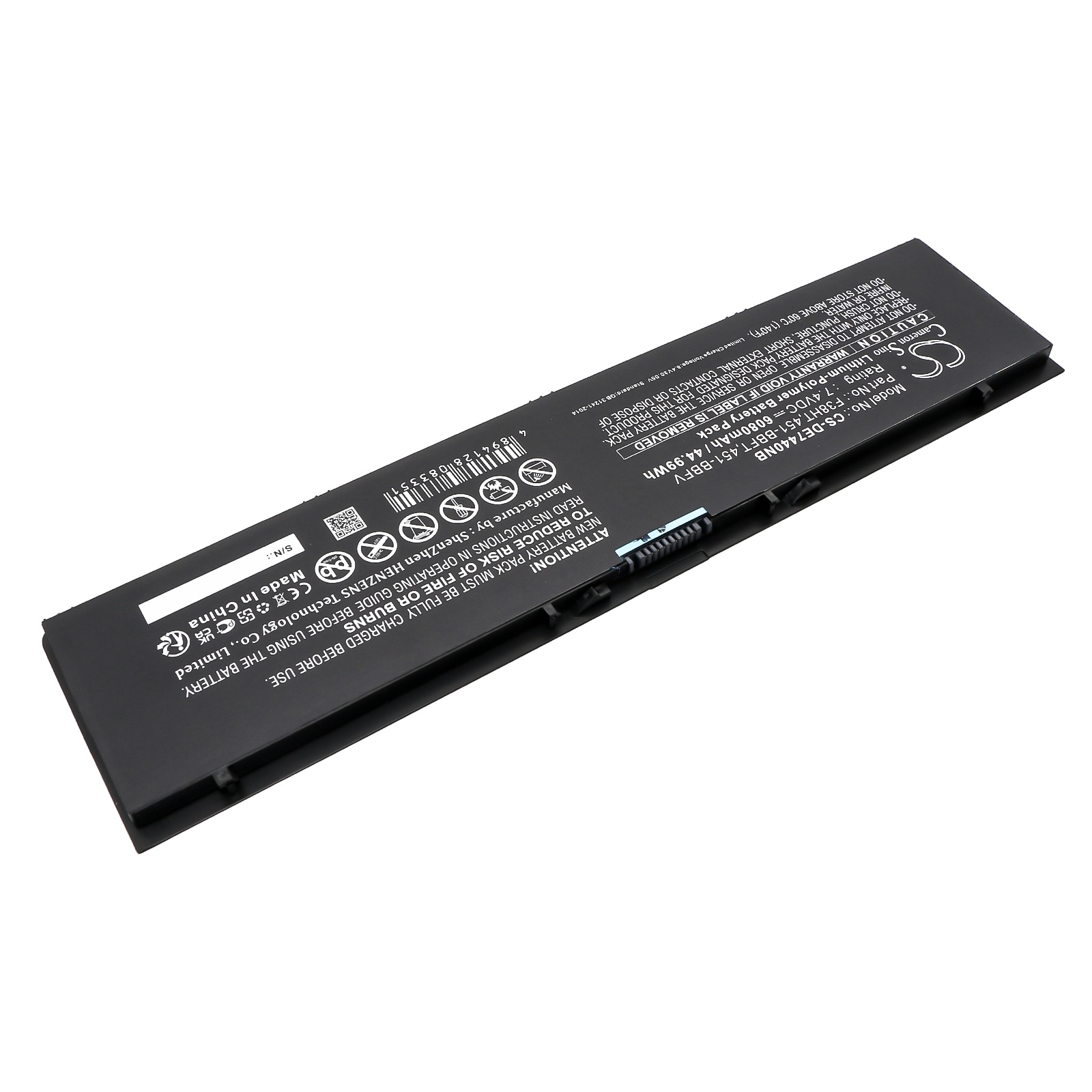 Batteri till Notebook, Bärbar dator för DELL Latitude E7440, Latitude 14 7000 m.fl.