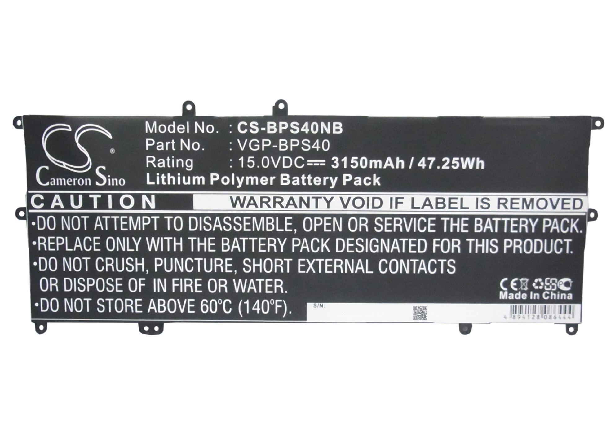 Batteri till Notebook, Bärbar dator för Sony VAIO Fit 15A, SVF15N18PW, SVF15N13CW m.fl.