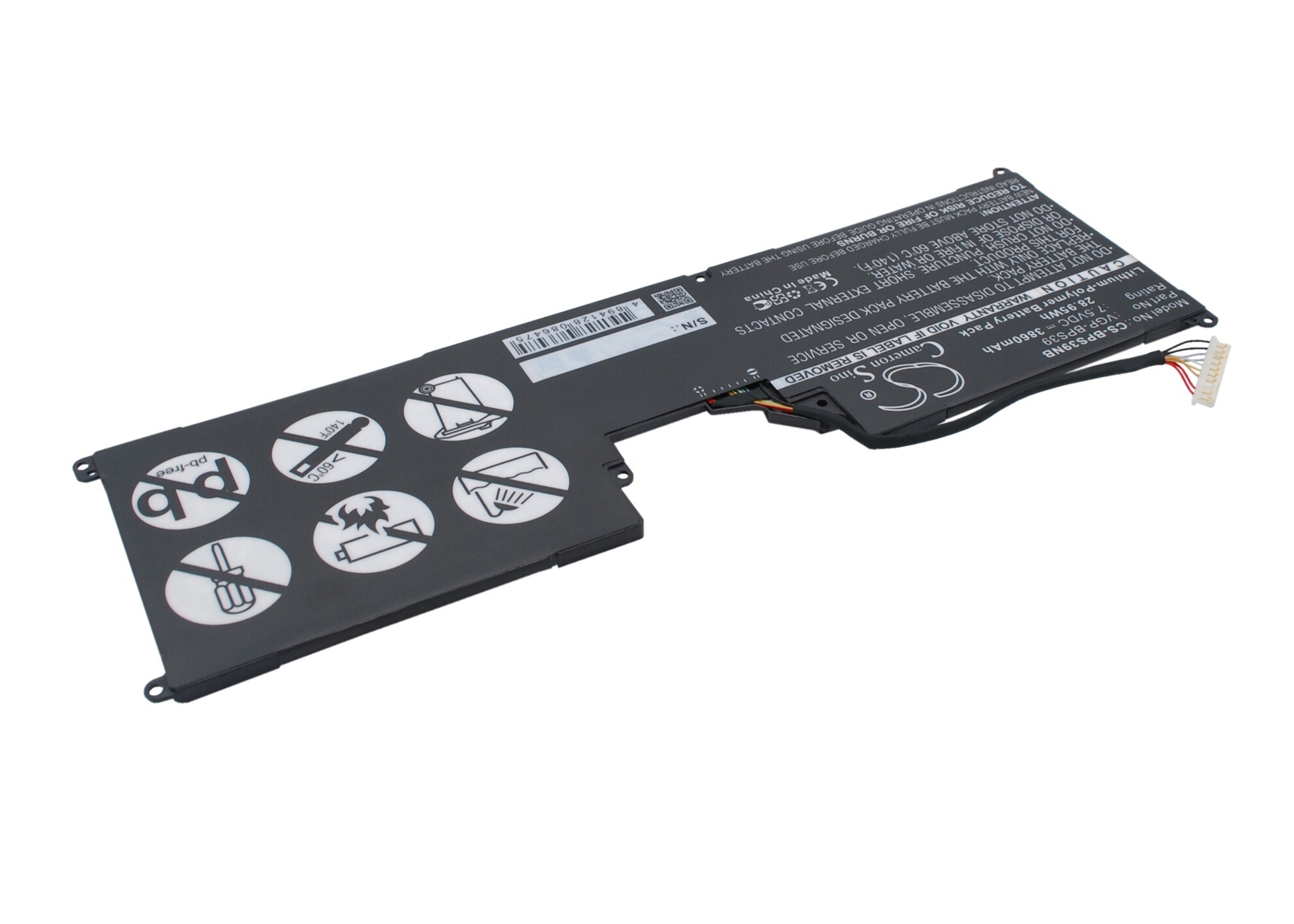 Batteri till Notebook, Bärbar dator för Sony VAIO Tap 11, SVT11215CW, SVT11215CGB/W m.fl.