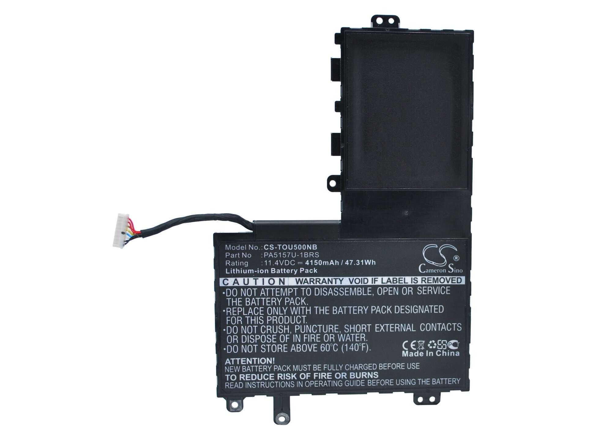 Batteri till Notebook, Bärbar dator för Toshiba Satellite U40T-A, Satellite M40-A m.fl.