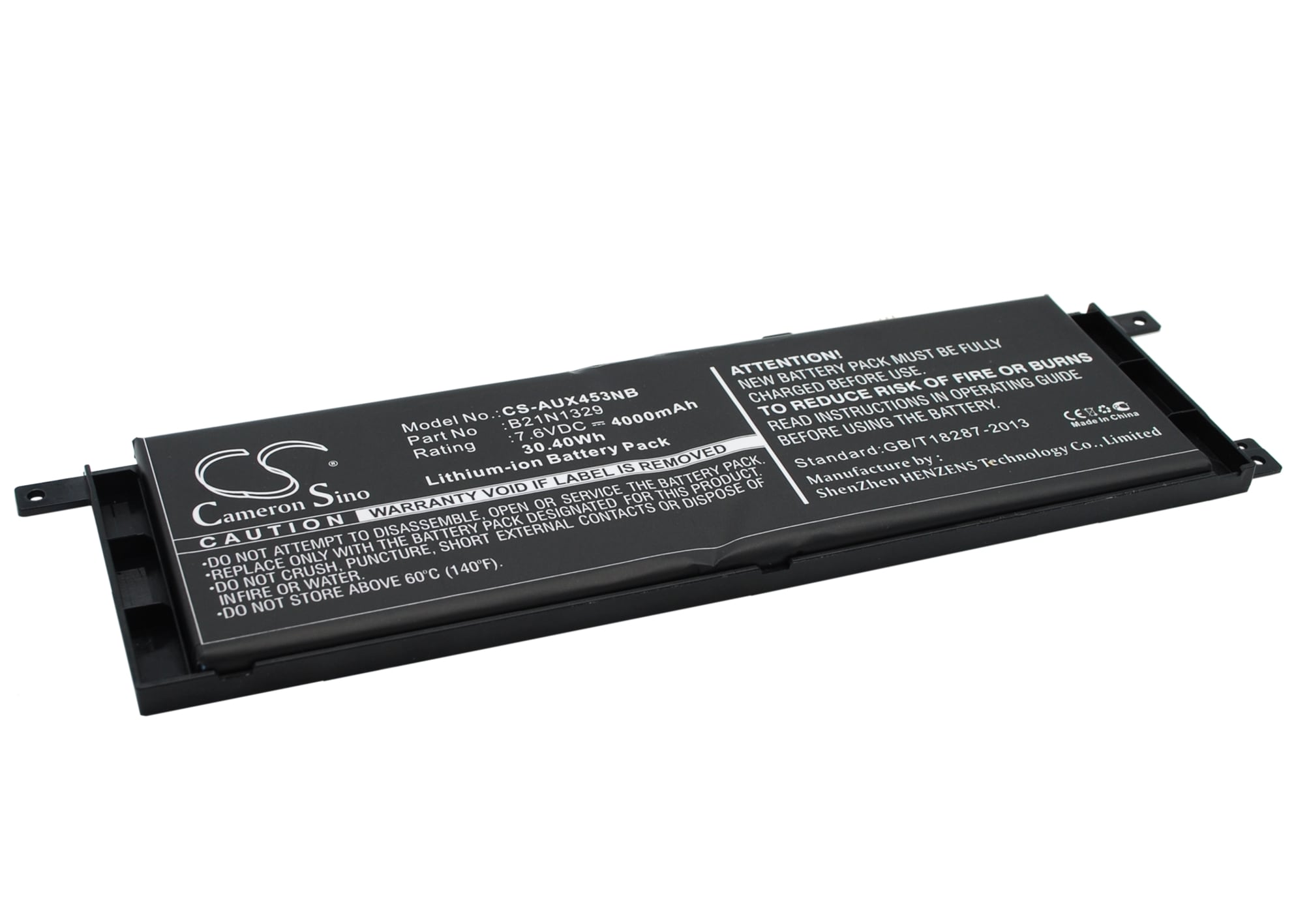 Batteri till Notebook, Bärbar dator för Asus X453, X453MA, X453MA-0122CN3530 m.fl.