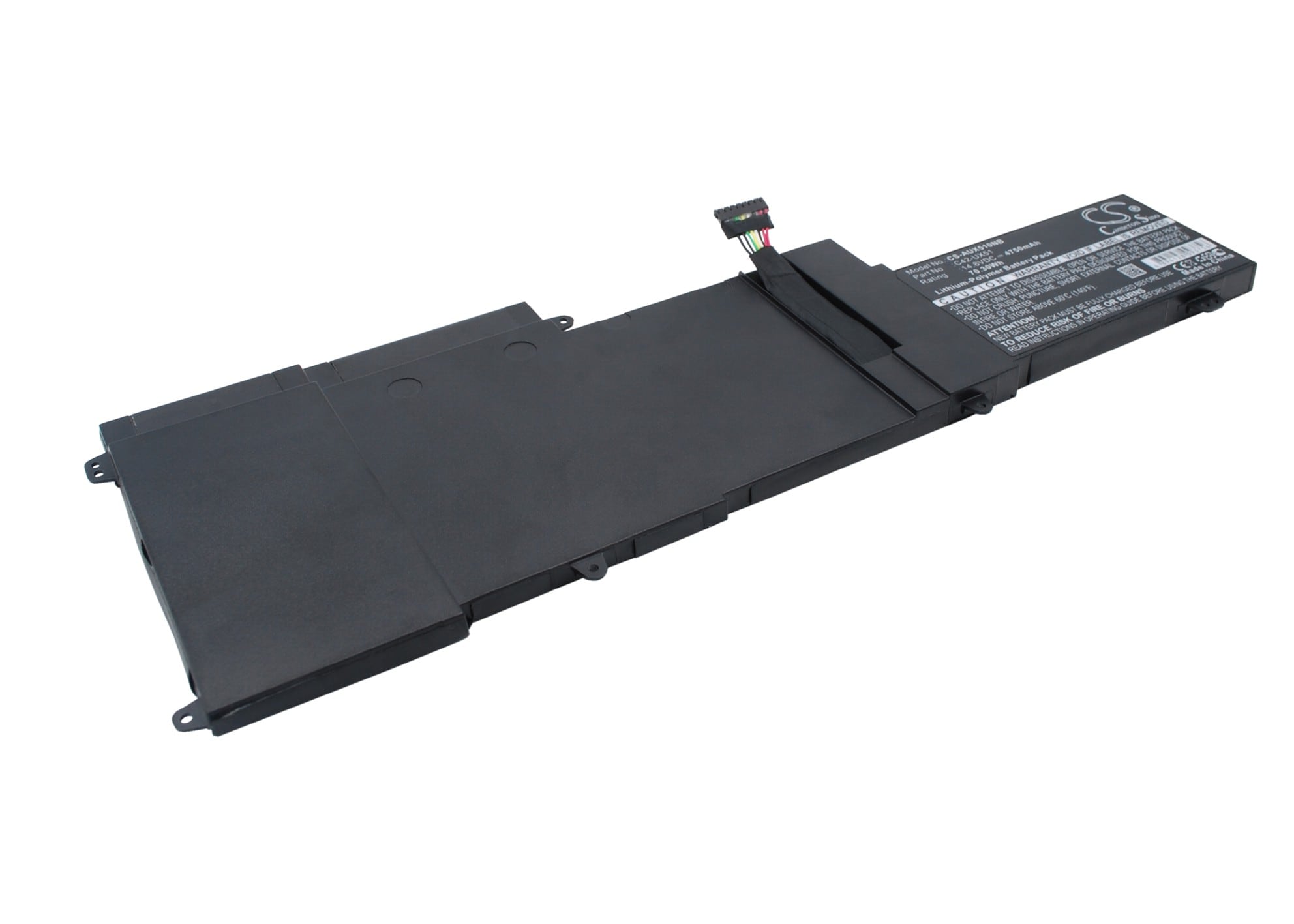 Batteri till Notebook, Bärbar dator för Asus ZenBook UX51, ZenBook U500VZ m.fl.