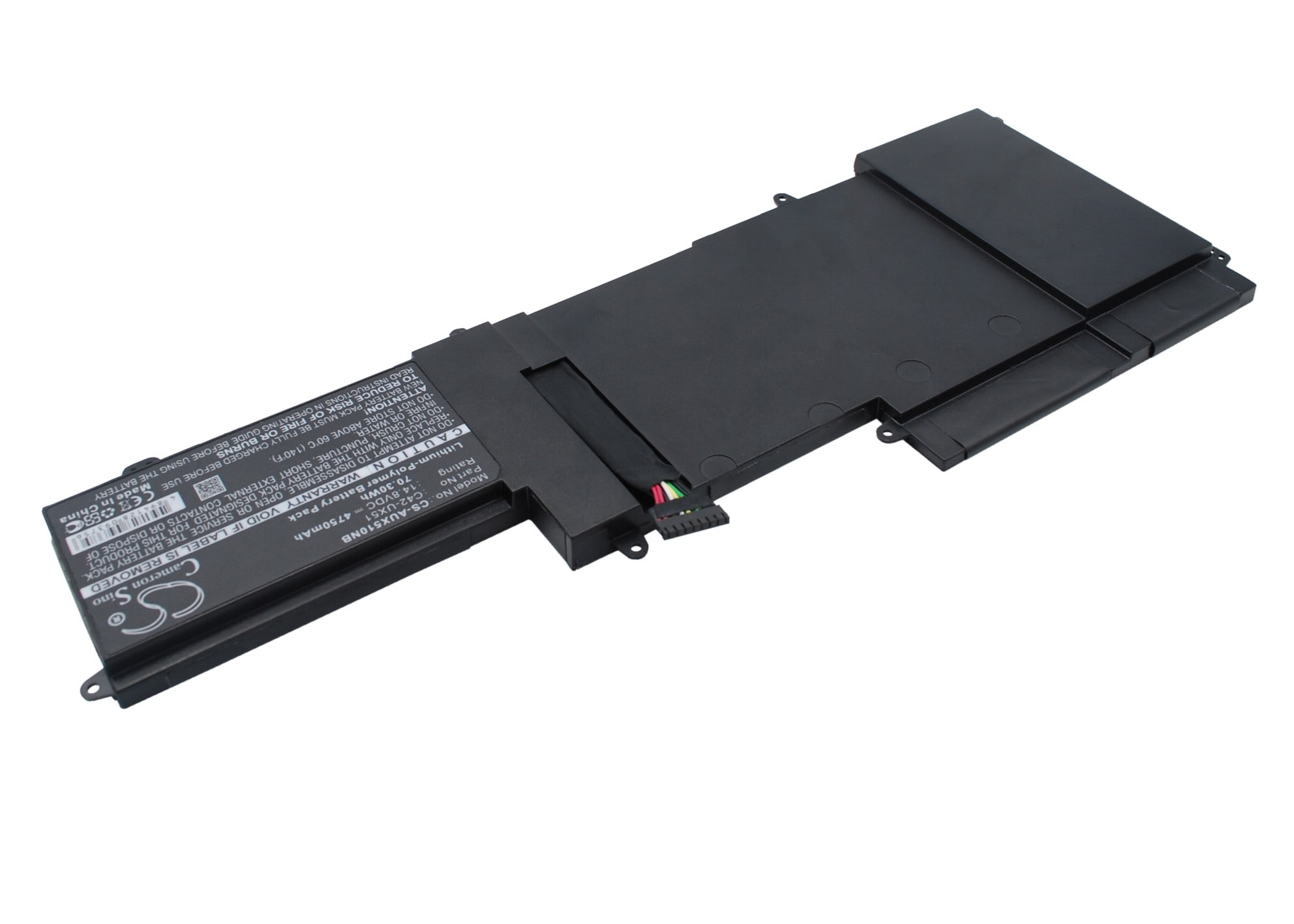 Batteri till Notebook, Bärbar dator för Asus ZenBook UX51, ZenBook U500VZ m.fl.