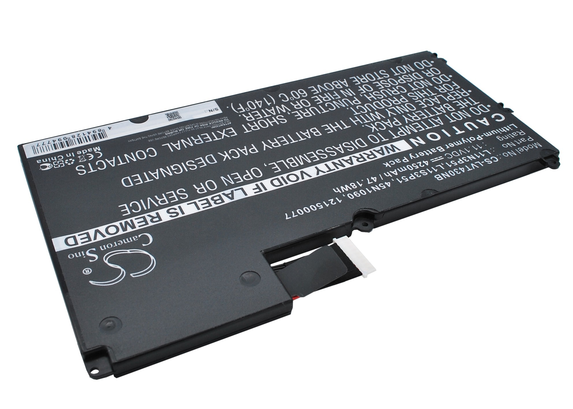 Batteri till Notebook, Bärbar dator för Lenovo Thinkpad T430u, 3351A64, 33512AC m.fl.