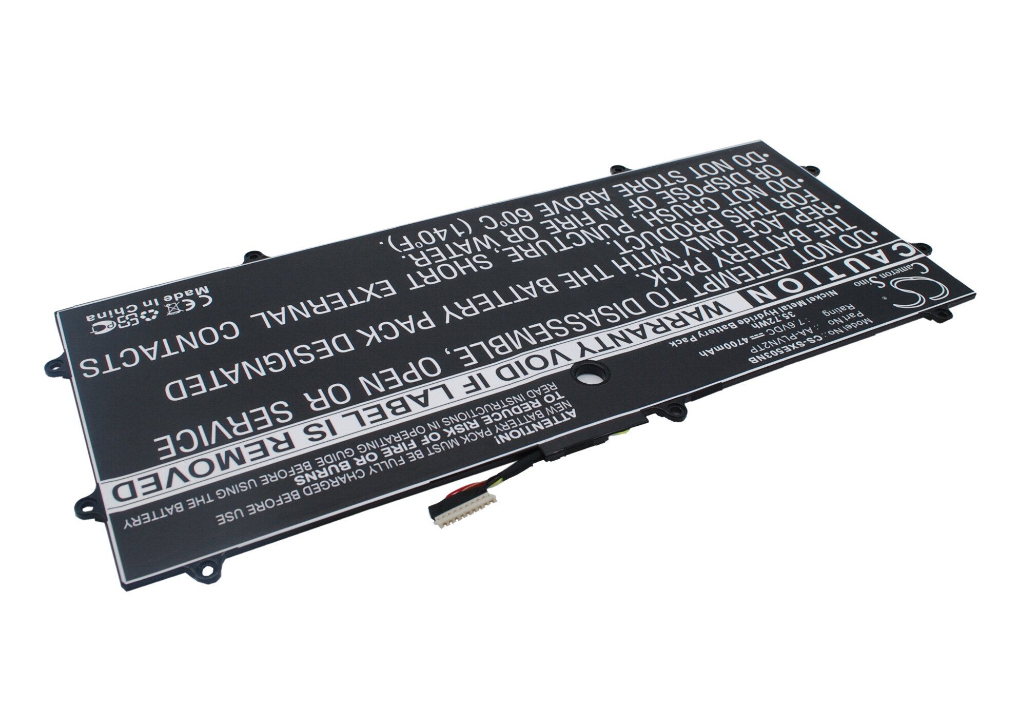 Batteri till Notebook, Bärbar dator för Samsung Chromebook 2 13.3", XE503C32