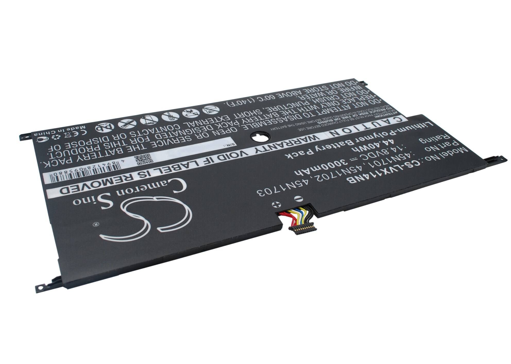 Batteri till Notebook, Bärbar dator för Lenovo ThinkPad X1 Carbon 14, 20A7, 20A8 m.fl.