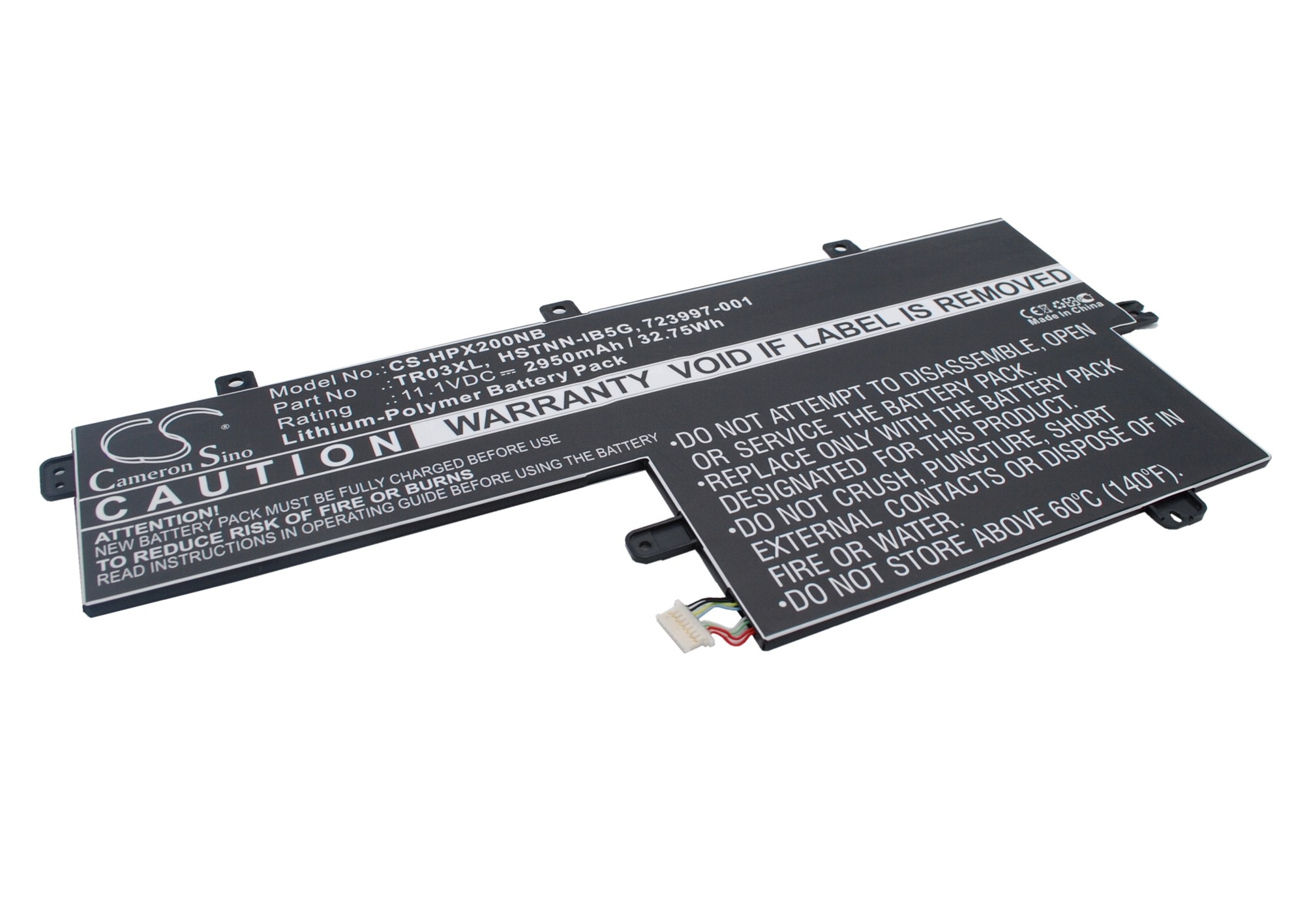 Batteri till Notebook, Bärbar dator för HP Split X2 13-G110DX, TPN-W110 m.fl.