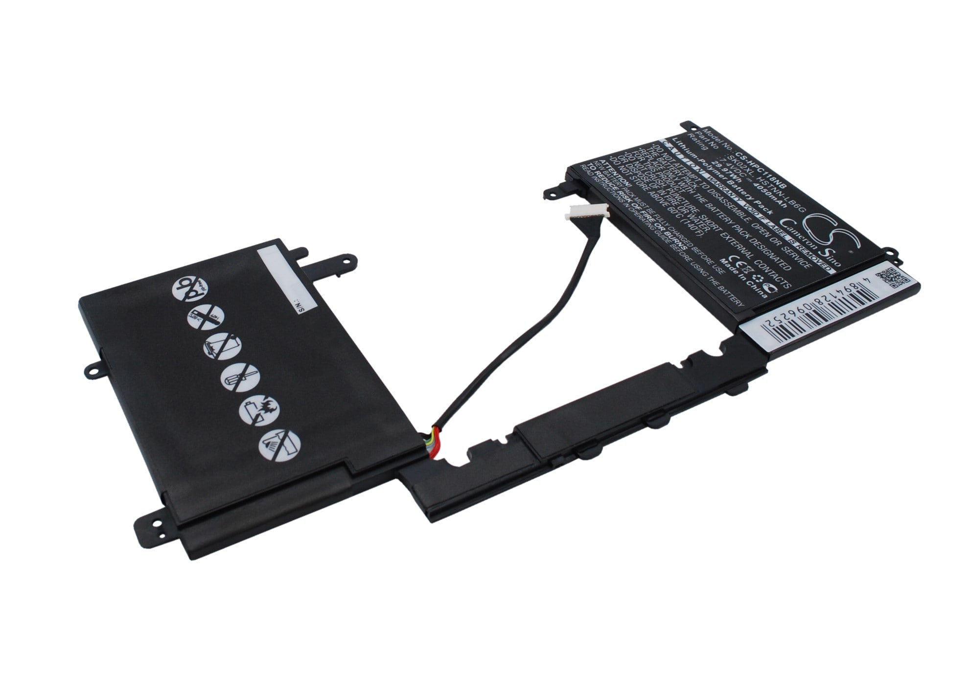 Batteri till Notebook, Bärbar dator för HP Split x2 13-R010dx 13.3, TPN-C118 m.fl.