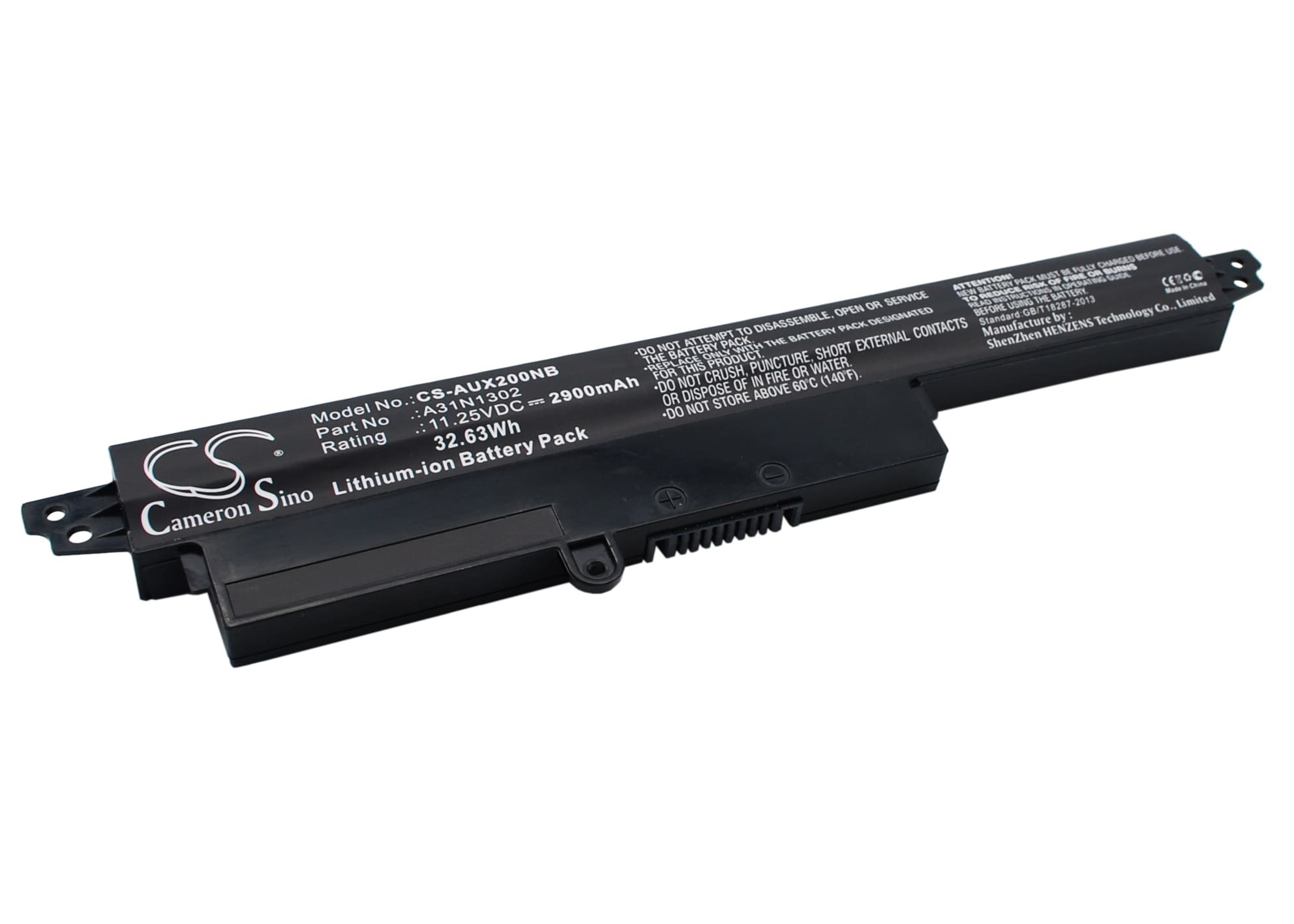Batteri till Notebook, Bärbar dator för Asus VivoBook X200CA, VivoBook F200CA m.fl.