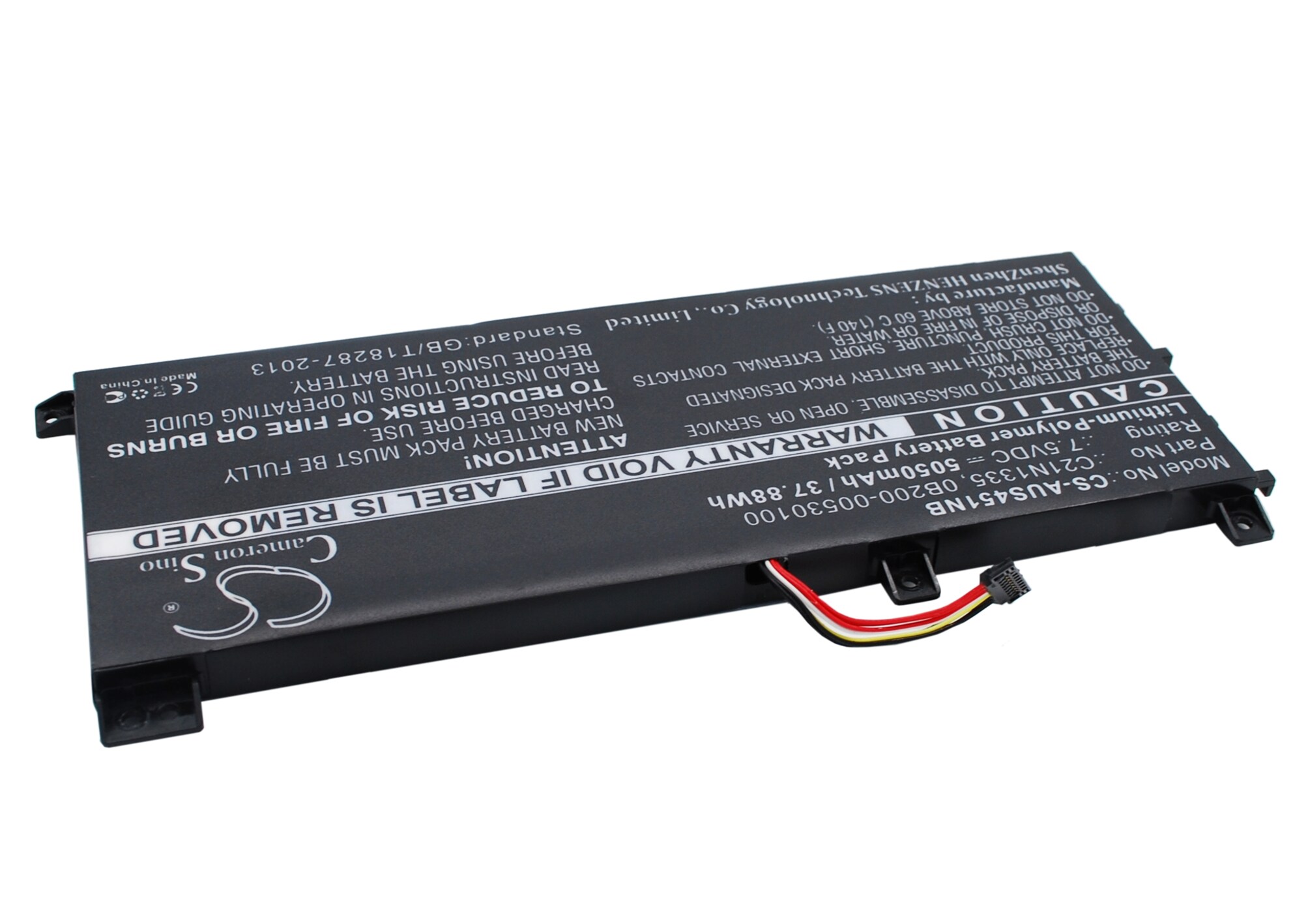 Batteri till Notebook, Bärbar dator för Asus VivoBook S451, VivoBook S451LA m.fl.